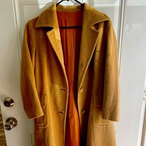 Vintage (50s/60s) wool camel coat